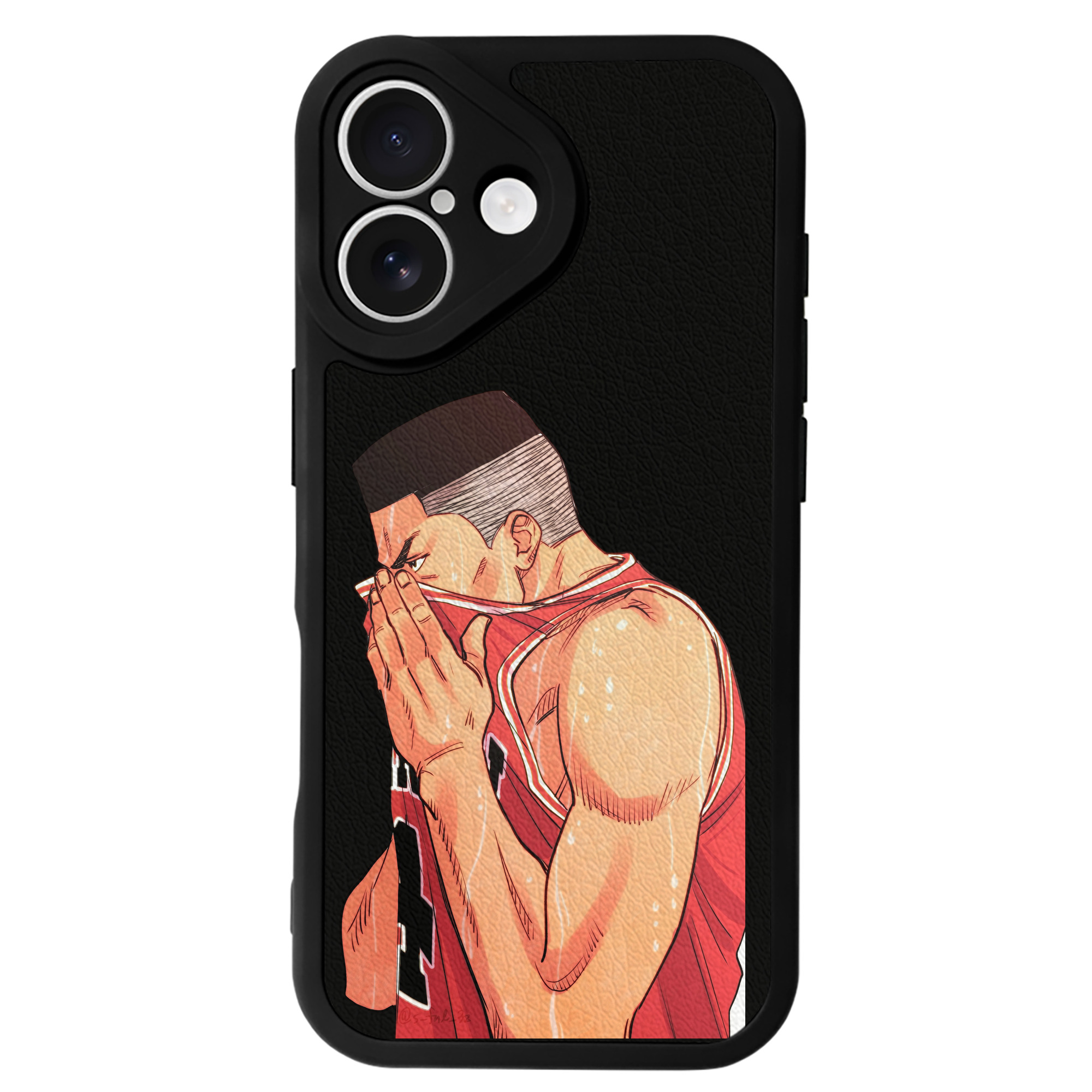 （画像用） SLAM DUNK／スラムダンク 【iPhone 16シリーズ対応】シリコンスマホケース（レザー調） 材質：シリコン